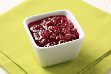 Cranberry sauce