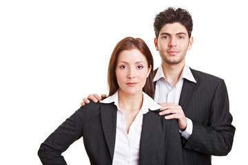 Ernstes Business-Team