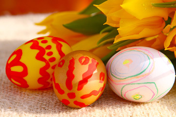 Handbemalte Ostereier