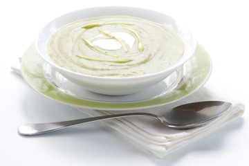 Spring ramson soup