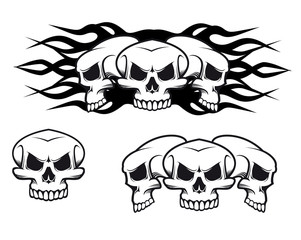 Skulls tattoo