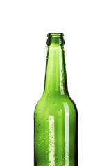 Green emtpy bottle