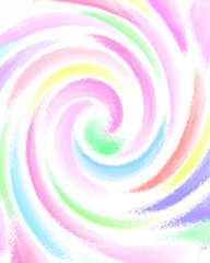 Fototapeta na wymiar colorful whirl