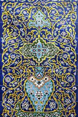 Fototapeta premium traditional arabic tiles in dubai
