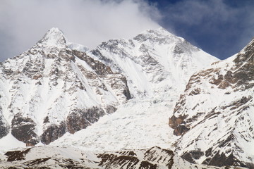 Dhaulagiri-ijsval
