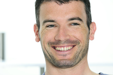 Obraz premium natural and relaxed looking young man