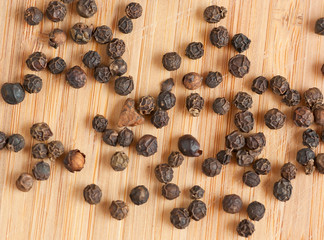 Heap of black pepper