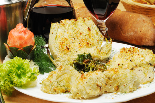 finocchi gratinati