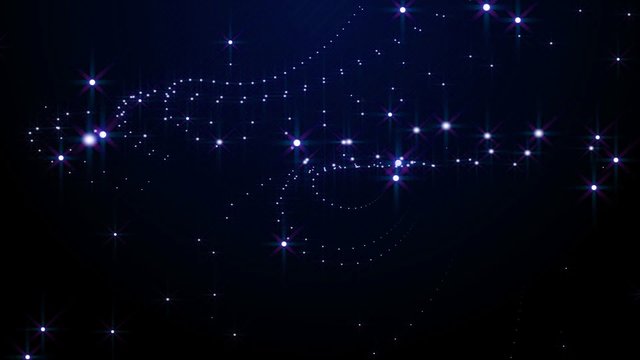 Particle seamless background