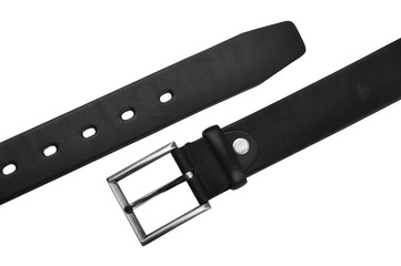 Men's belt isolated
