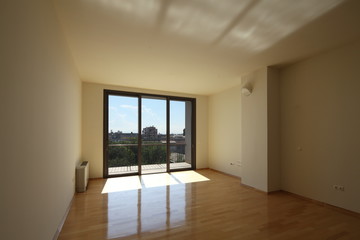 Empty Interior of Apartment house in Zagreb