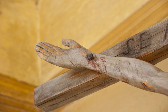 crocifissione particolare