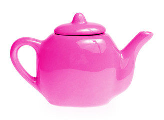 Violet teapot