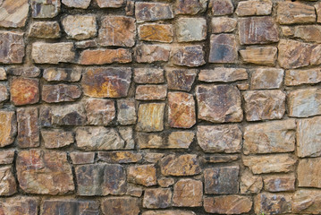 Pattern of old stone Wall