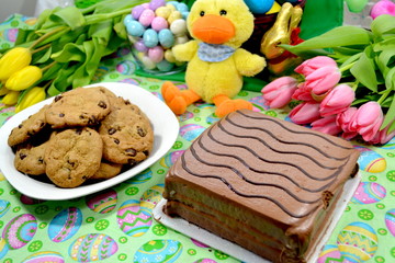 Easter Desserts Made of Chocolate