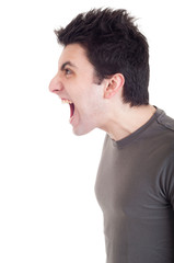 Obraz premium Angry man