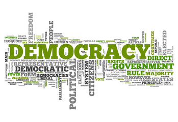 Word Cloud "Democracy"