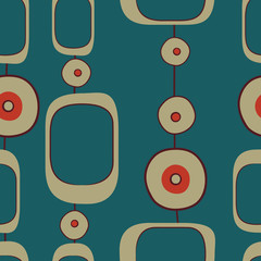 Retro seamless pattern