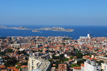 Fototapeta na wymiar Marseille in France