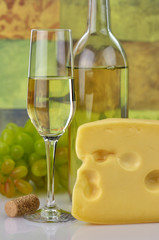 Wine and cheese
