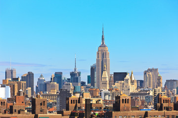 Fototapeta na wymiar Empire State Building w Nowym Jorku