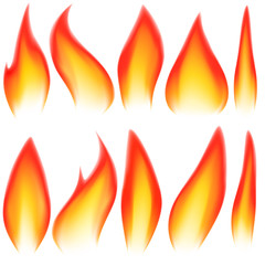 Flame elements