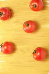 tomatoes with spaghetti