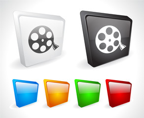 Color 3d buttons for web.