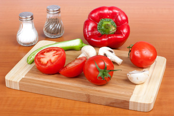 Fresh vegetables