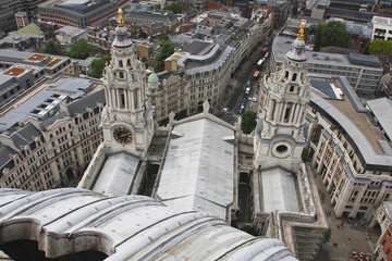 Naklejka premium London, views from Saint Paul