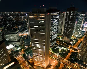 Foto op Plexiglas Tokio nacht groot © chris.eberhardt
