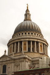 Fototapeta na wymiar London, Saint Paul cathedral