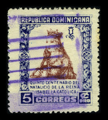 Postage stamp.