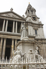 Obraz premium London, Saint Paul cathedral