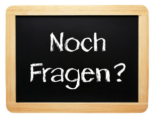 Obraz premium Noch Fragen oder Problem