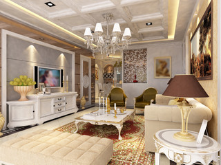 rendering living room