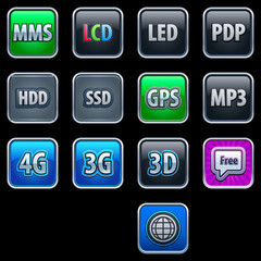Different icons