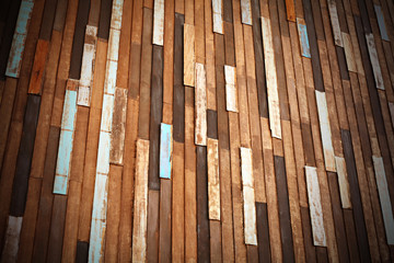 Multi Color Wood Plank