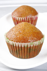 Banana cupcake