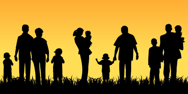 young people with children