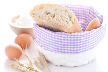 Brot im Korb