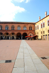 La Piazza del Municipio - Ferrara - Italia