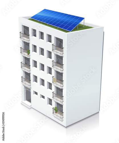 panneau solaire immeuble