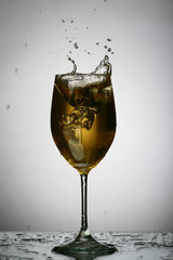 alcohol splash