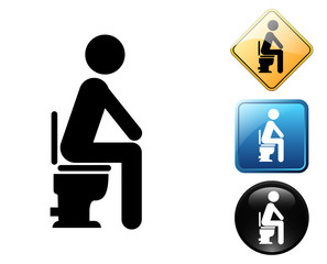 WC pictogram and signs