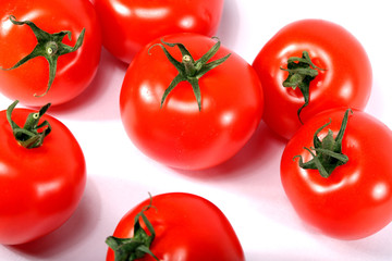 isolated tomato