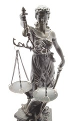 Justitia von oben