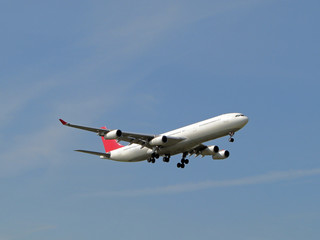 Blank Plane Landing