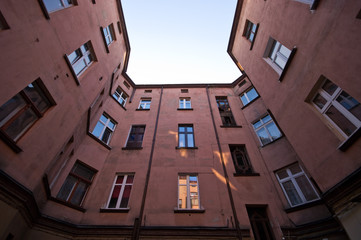 Symmetrical view on the old block