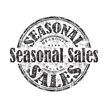 Seasonal sales rubber stamp